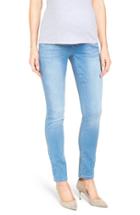 Women's 1822 Denim 'butter' Maternity Skinny Jeans - Blue