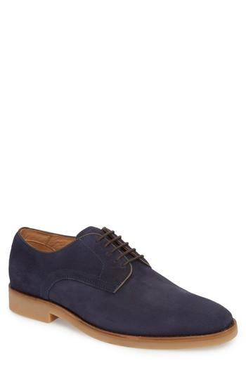 Men's John W. Nordstrom Santino Plain Toe Derby .5 M - Blue