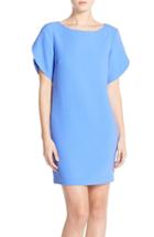 Women's French Connection 'aro' Crepe Shift Dress - Blue