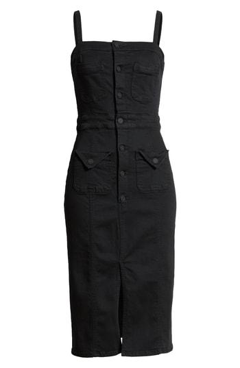 Women's Mother To The Point Denim Dress - Black