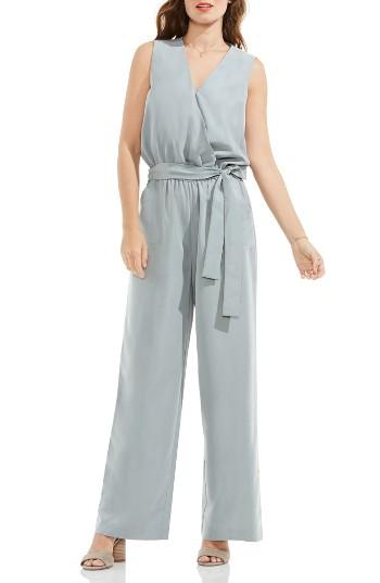 Women's Vince Camuto Belted Surplice Jumpsuit