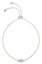 Women's Kendra Scott Millicent Diamond & White Gold Bracelet