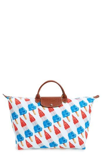Longchamp X Jeremy Scott Empire State Popsicle Tote -