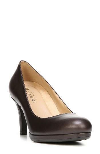 Women's Naturalizer 'michelle' Almond Toe Pump .5 Ww - Brown