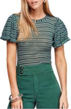 Women's Free People Take One For The Team Tee - Black