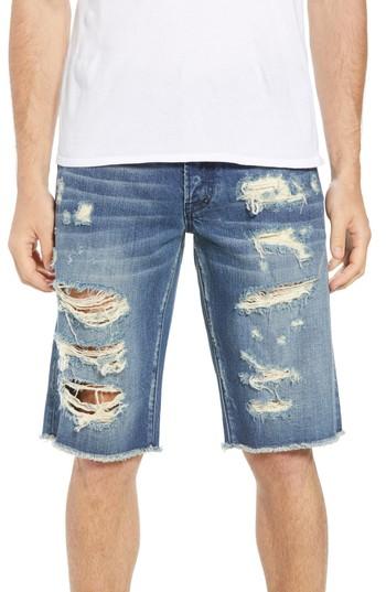 Men's Prps Challenger Fit Shorts, Size 30 - Blue