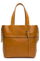 Frye Carson Whipstitch Calfskin Leather Tote - Brown