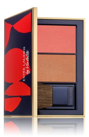 Estee Lauder Poppy Sauvage Pure Color Envy Sculpting Blush Duo - Nude And Pink