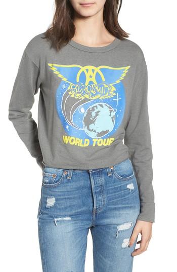 Women's Junk Food Aerosmith Sweatshirt - Green