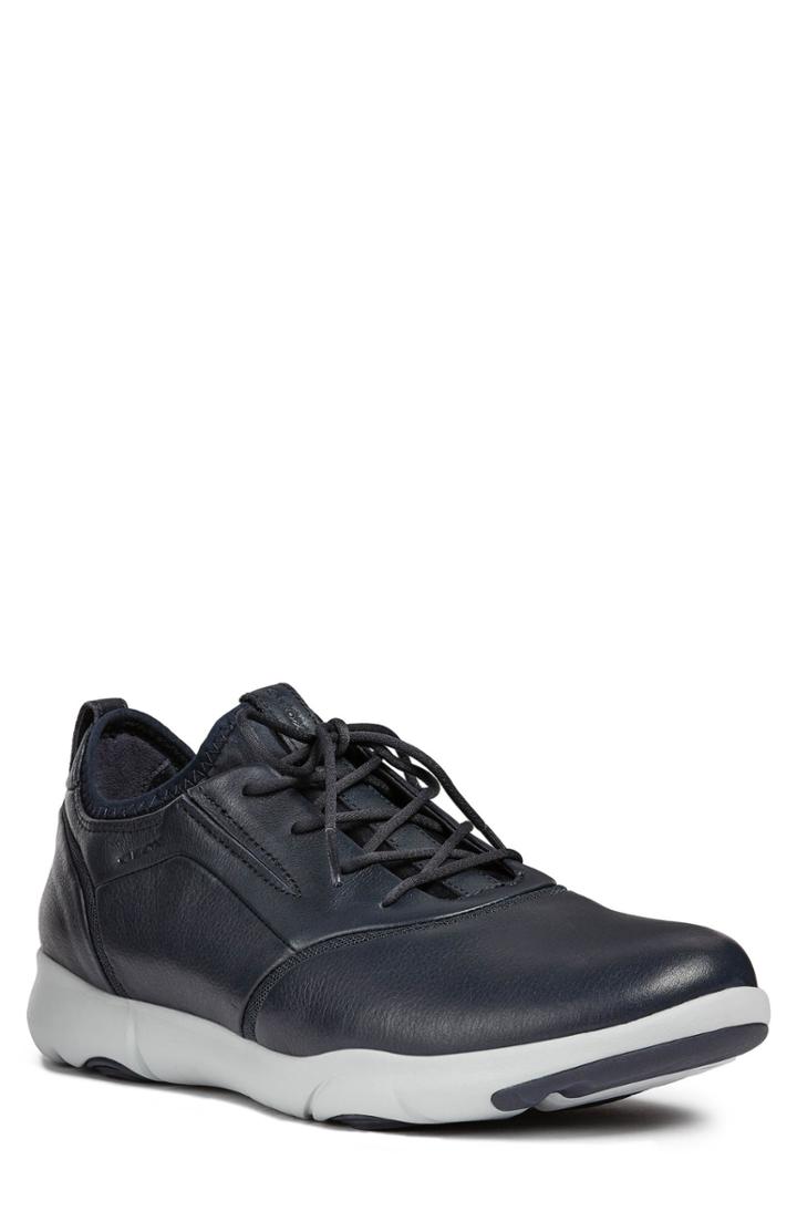 Men's Geox Nebula S 4 Lace-up Sneaker .5us / 46eu - Blue