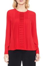 Women's Vince Camuto Pintuck Blouse - Red