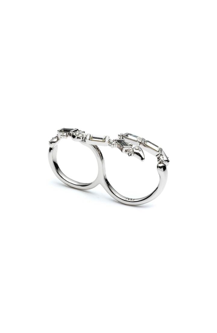 Women's Alexis Bittar Winter Paisley Double Finger Ring