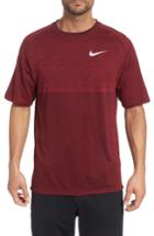 Men's Nike Dry Medalist Running Top, Size - Burgundy