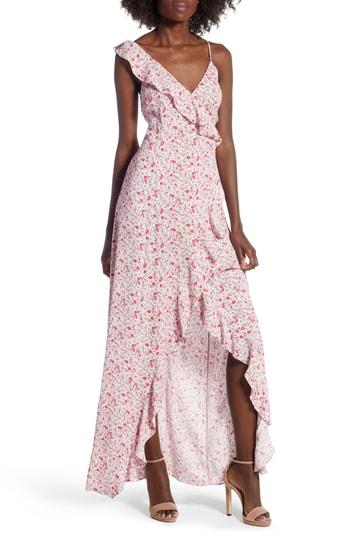 Women's Afrm Bowen Wrap Maxi Dress