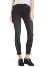 Women's Vigoss Lace-up Distressed Skinny Jeans