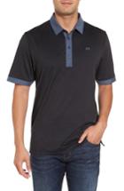 Men's Travis Mathew Mcdonald Polo, Size - Black