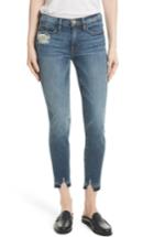 Women's Frame Le Skinny De Jeanne Crop Release Hem Jeans - Blue
