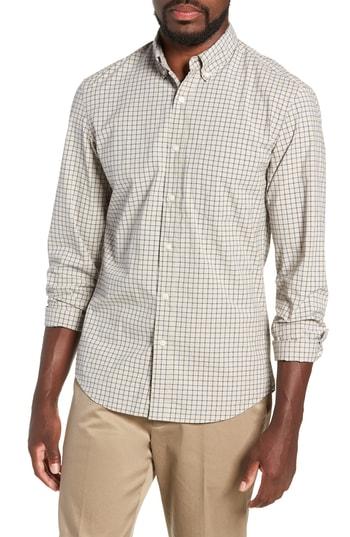 Men's J.crew Slim Fit Stretch Secret Wash Tattersall Sport Shirt