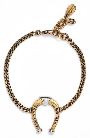 Women's Alexander Mcqueen Horseshoe Bracelet