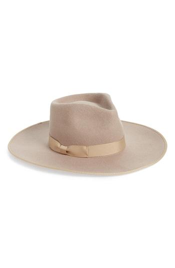 Women's Lack Of Color Zulu Rancher Wide Brim Wool Fedora -