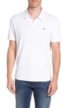 Men's Vineyard Vines Solid Linen & Cotton Polo - White