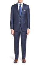 Men's Hickey Freeman 'beacon B' Classic Fit Solid Wool Suit