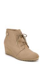 Women's Dr. Scholl's Conquer Wedge Bootie .5 M - Brown