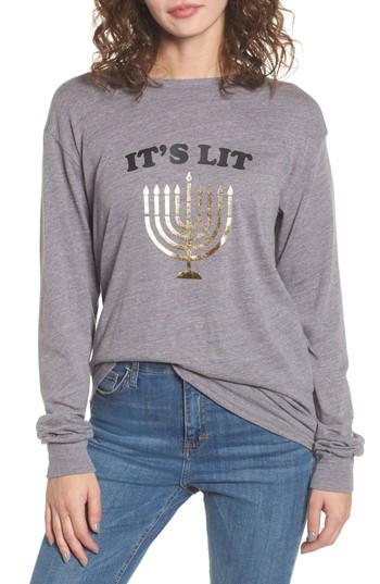 Women's Sub Urban Riot It's Lit Camp Tee