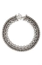 Women's Alexander Wang Ball & Chain Stacked Necklace