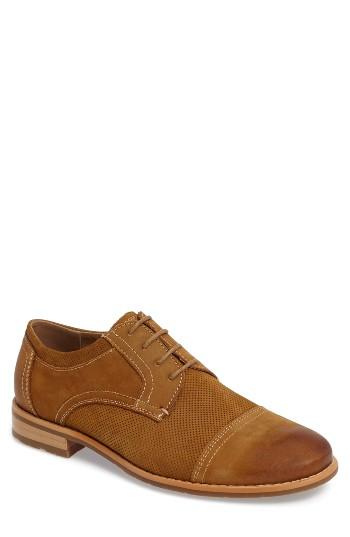 Men's Steve Madden Chays Cap Toe Derby M - Brown