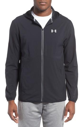 Men's Under Armour Run True Jacket, Size - Black