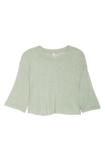 Women's Alo Verve Crop Top - Green