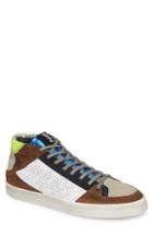 Men's P448 A8queens Mid Top Sneaker Us / 44eu - Brown