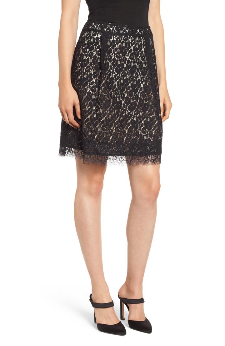 Women's Gibson X Glam Squad Lace Skirt - Black