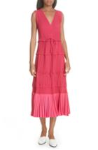 Women's 3.1 Phillip Lim Tiered Pleated Dress - Pink