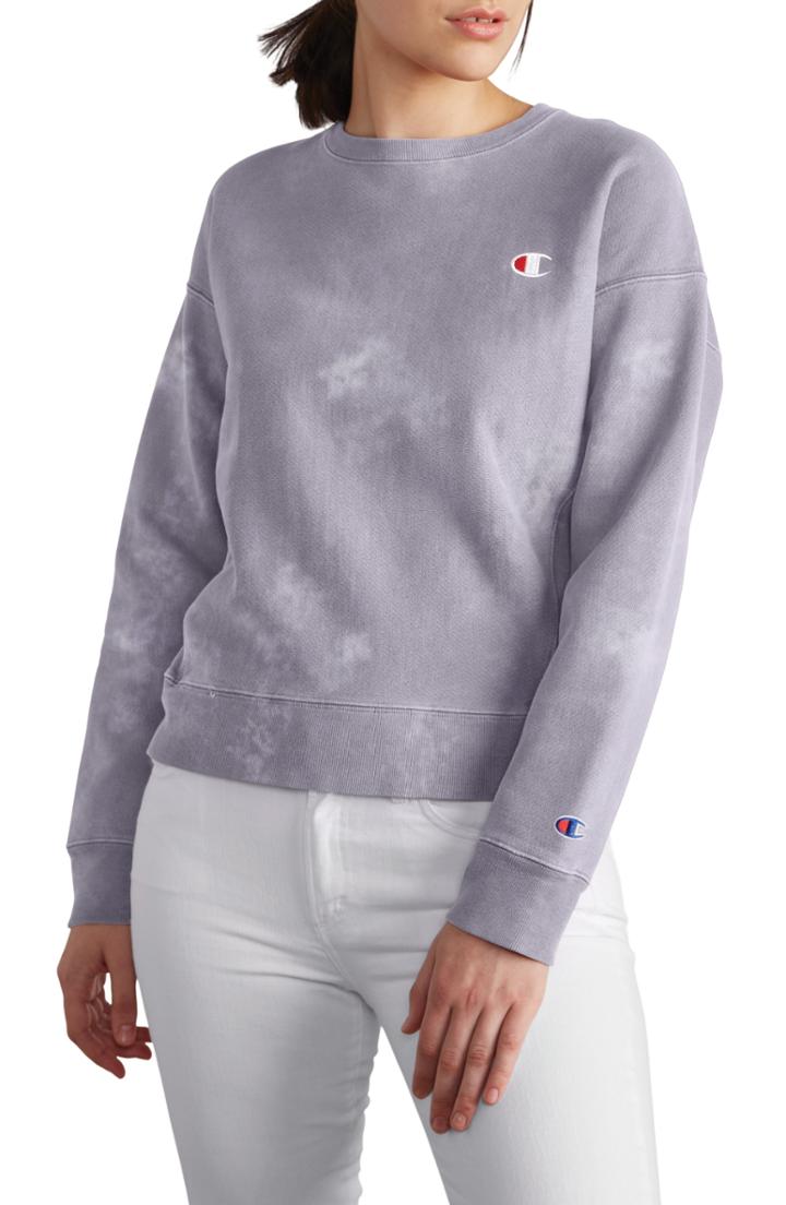 Women's Champion Garment Dyed Sweatshirt