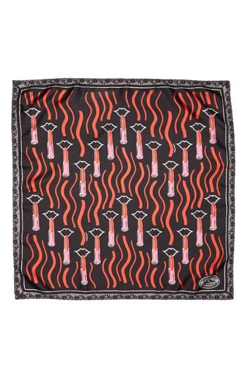 Women's Valentino Garavani Plisse Cashmere & Wool Wrap