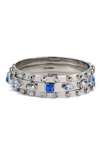 Women's St. John Collection Swarovski Crystal Bangles