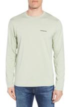 Men's Patagonia Tech Fish Graphic Long Sleeve T-shirt - Green