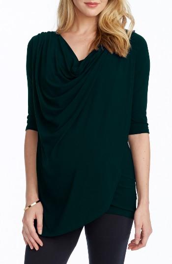 Women's Rosie Pope Drape Maternity/nursing Top