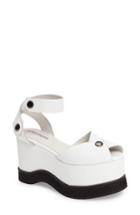 Women's Jeffrey Campbell Latitude Platform Sandal .5 M - White