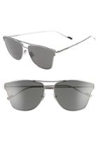 Men's Saint Laurent Sl 51t 63mm Sunglasses - Silver