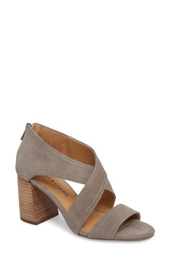 Women's Lucky Brand Vidva Strappy Sandal .5 M - Grey