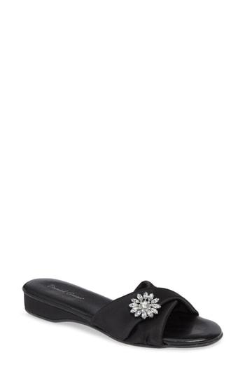 Women's Daniel Green Dormie Twist Slide Sandal M - Black