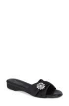 Women's Daniel Green Dormie Twist Slide Sandal M - Black