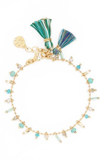 Women's Gas Bijoux Beaded Chain Bracelet
