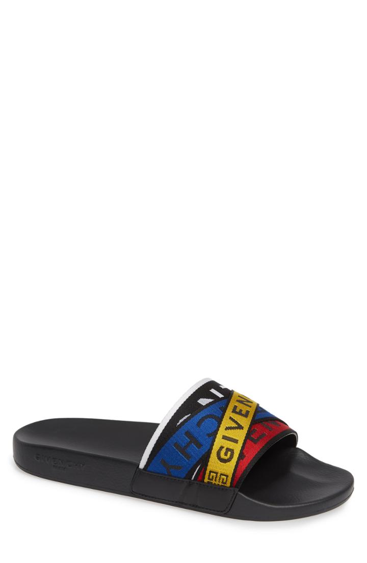 Men's Givenchy Logo Slide Sandal Us / 40eu - White