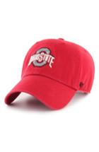 Men's '47 Clean Up Ohio State Baseball Cap - Red