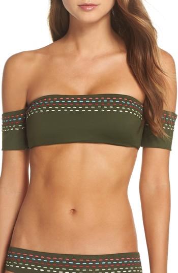 Women's Becca Quest Off The Shoulder Bikini Top