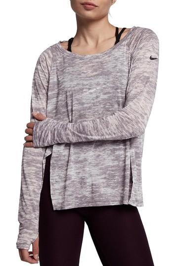 Women's Nike Split High/low Hem Top
